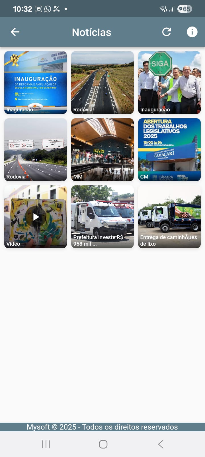 CidadeConnect - Controle Bombeiros