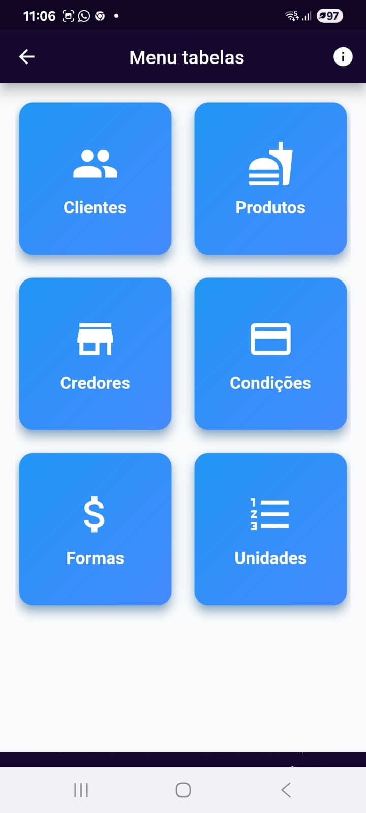 Facile APP - Dashboard Mobile