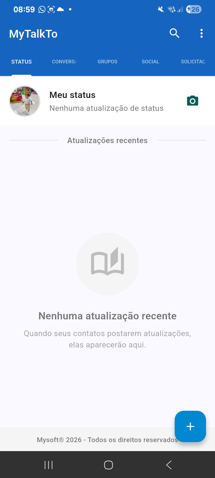 MyTalkTo - Interface de Chat