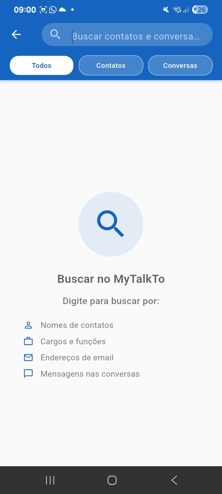 MyTalkTo - Perfil e Configurações